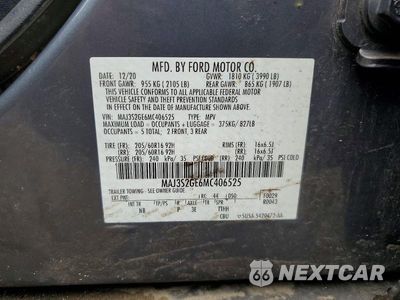 Zdjęcie 13 z 13 samochodu: 2021 FORD ECOSPORT SE VIN:MAJ3S2GE6MC406525 - miniatura