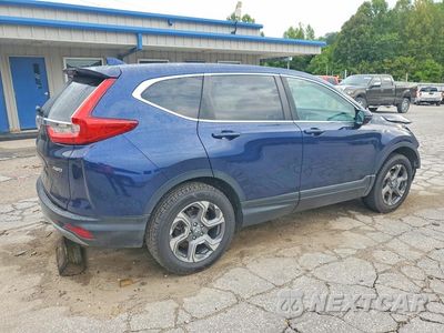 Trzecie zdjęcie samochodu z tyłu: 2017 HONDA CR-V EXL VIN:5J6RW2H82HL019472 - miniatura