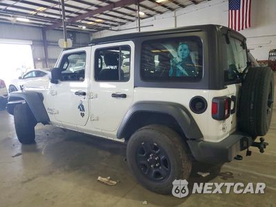 Drugie zdjęcie samochodu z przodu: 2018 JEEP WRANGLER UNLIMITED SPORT VIN:1C4HJXDG5JW139863 - miniatura