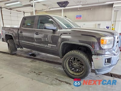 Czwarte zdjęcie samochodu z boku: 2015 GMC SIERRA C1500 SLE VIN:3GTP1UEC0FG488926 - miniatura
