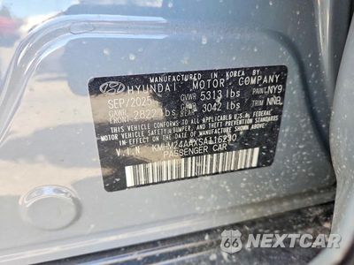 Zdjęcie 12 z 12 samochodu: 2025 HYUNDAI IONIQ 6 SE VIN:KMHM24AAXSA116230 - miniatura