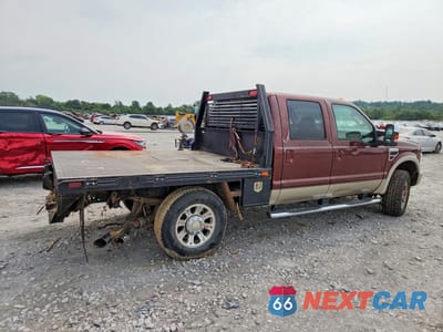 Trzecie zdjęcie samochodu z tyłu: 2008 FORD F250 SUPER DUTY VIN:1FTSW21R48EE58316 - miniatura