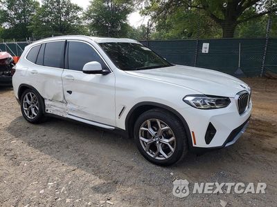 Czwarte zdjęcie samochodu z boku: 2022 BMW X3 XDRIVE30I VIN:5UX53DP02N9N05338 - miniatura