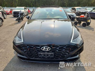 Piąte zdjęcie samochodu w środku: 2020 HYUNDAI SONATA SEL VIN:5NPEF4JA6LH026788 - miniatura