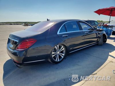 Trzecie zdjęcie samochodu z tyłu: 2016 MERCEDES-BENZ S 550 4MATIC VIN:WDDUG8FB5GA232804 - miniatura