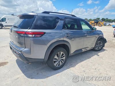 Trzecie zdjęcie samochodu z tyłu: 2022 NISSAN PATHFINDER SV VIN:5N1DR3BC7NC220110 - miniatura