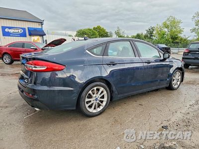 Trzecie zdjęcie samochodu z tyłu: 2020 FORD FUSION SE VIN:3FA6P0HDXLR166159 - miniatura