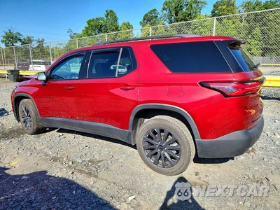 Drugie zdjęcie samochodu z przodu: 2022 CHEVROLET TRAVERSE RS VIN:1GNEVJKW8NJ146170 - miniatura