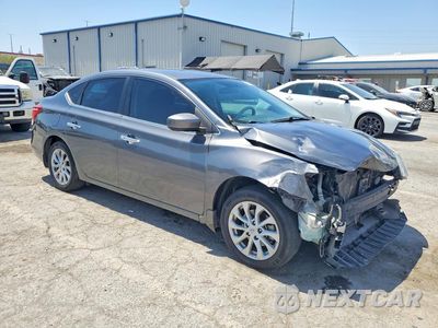 Czwarte zdjęcie samochodu z boku: 2018 NISSAN SENTRA SV VIN:3N1AB7AP0JL638534 - miniatura