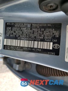 Zdjęcie 12 z 12 samochodu: 2011 TOYOTA AVALON LIMITED VIN:4T1BK3DBXBU371254 - miniatura