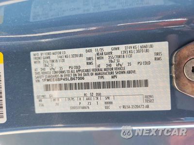 Zdjęcie 12 z 12 samochodu: 2025 FORD BRONCO OUTER BANKS VIN:1FMEE8BP4SLB67006 - miniatura