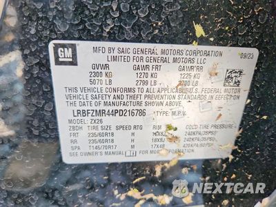 Zdjęcie 13 z 13 samochodu: 2023 BUICK ENVISION PREFERRED VIN:LRBFZMR44PD216786 - miniatura