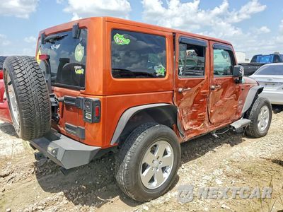 Trzecie zdjęcie samochodu z tyłu: 2011 JEEP WRANGLER UNLIMITED SAHARA VIN:1J4HA5H1XBL572490 - miniatura