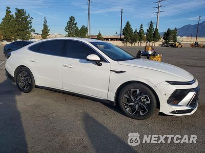 Czwarte zdjęcie samochodu z boku: 2024 HYUNDAI SONATA SEL VIN:KMHL64JA3RA420185 - miniatura