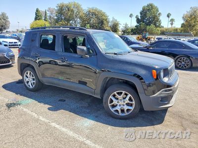 Czwarte zdjęcie samochodu z boku: 2017 JEEP RENEGADE LATITUDE VIN:ZACCJBBB9HPG56434 - miniatura