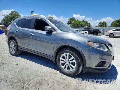 Czwarte zdjęcie samochodu z boku: 2015 NISSAN ROGUE SV VIN:KNMAT2MT8FP585244 - miniatura