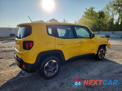 Trzecie zdjęcie samochodu z tyłu: 2016 JEEP RENEGADE SPORT VIN:ZACCJAATXGPD11643 - miniatura