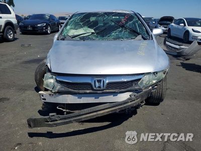 Piąte zdjęcie samochodu w środku: 2010 HONDA CIVIC LX VIN:2HGFA1F56AH307767 - miniatura