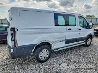 Trzecie zdjęcie samochodu z tyłu: 2017 FORD TRANSIT T-250 DELIVERY VAN VIN:1FTYR1ZM2HKA77733 - miniatura