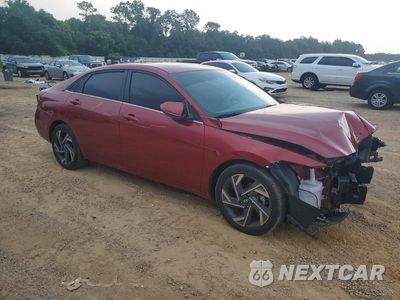 Czwarte zdjęcie samochodu z boku: 2024 HYUNDAI ELANTRA SEL VIN:KMHLS4DGXRU717206 - miniatura