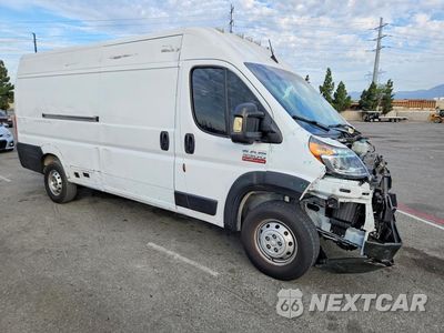 Czwarte zdjęcie samochodu z boku: 2022 RAM PROMASTER 3500 DELIVERY VAN VIN:3C6MRVJG4NE104464 - miniatura
