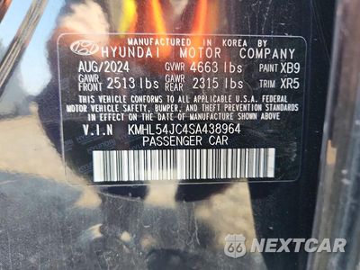 Zdjęcie 12 z 12 samochodu: 2025 HYUNDAI SONATA N LINE VIN:KMHL54JC4SA438964 - miniatura