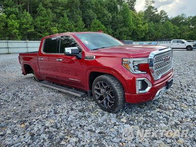 Czwarte zdjęcie samochodu z boku: 2019 GMC SIERRA K1500 DENALI VIN:1GTU9FEL7KZ351595 - miniatura