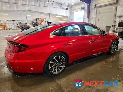 Trzecie zdjęcie samochodu z tyłu: 2021 HYUNDAI SONATA LIMITED VIN:5NPEH4J26MH104961 - miniatura