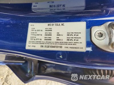 Zdjęcie 12 z 12 samochodu: 2019 TESLA MODEL 3 VIN:5YJ3E1EB4KF231163 - miniatura