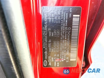 Zdjęcie 13 z 13 samochodu: 2010 HYUNDAI SANTA FE GLS VIN:5NMSG3AB8AH404235 - miniatura