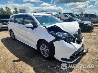 Czwarte zdjęcie samochodu z boku: 2025 TOYOTA SIENNA LE VIN:5TDBSKFC8SS172972 - miniatura