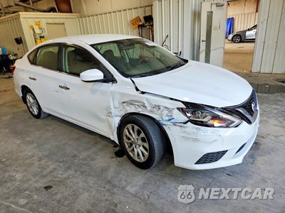 Czwarte zdjęcie samochodu z boku: 2019 NISSAN SENTRA SV VIN:3N1AB7AP6KY252785 - miniatura