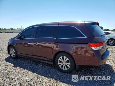 Drugie zdjęcie samochodu z przodu: 2014 HONDA ODYSSEY EX VIN:5FNRL5H43EB021680 - miniatura