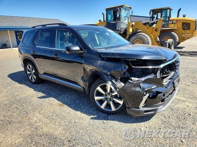 Czwarte zdjęcie samochodu z boku: 2024 HONDA PILOT ELITE VIN:5FNYG1H84RB040465 - miniatura