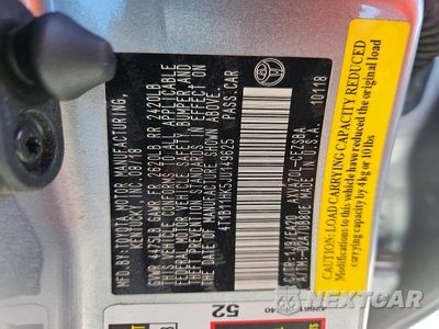 Zdjęcie 12 z 12 samochodu: 2018 TOYOTA CAMRY SE VIN:4T1B11HK5JU149625 - miniatura