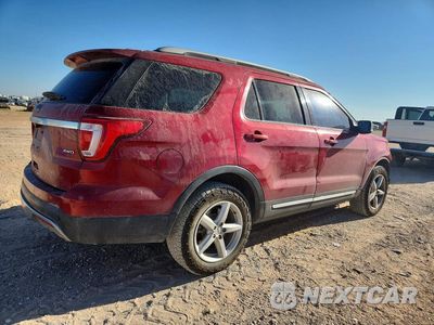 Trzecie zdjęcie samochodu z tyłu: 2017 FORD EXPLORER XLT VIN:1FM5K8D83HGD08132 - miniatura