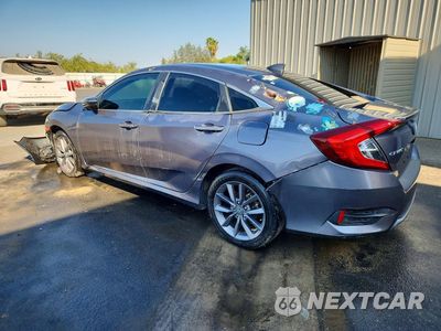 Drugie zdjęcie samochodu z przodu: 2020 HONDA CIVIC EXL VIN:19XFC1F72LE213877 - miniatura