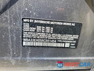 Zdjęcie 12 z 12 samochodu: 2024 BMW 740 XI VIN:WBA33EH05RCR51454 - miniatura