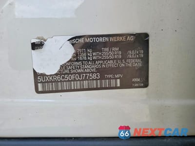 Zdjęcie 13 z 13 samochodu: 2015 BMW X5 XDRIVE50I VIN:5UXKR6C50F0J77583 - miniatura