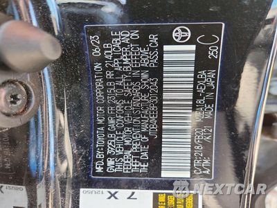 Zdjęcie 12 z 12 samochodu: 2023 TOYOTA COROLLA LE VIN:JTDB4MEE8P3012043 - miniatura