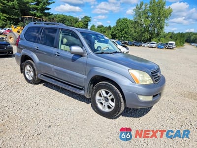 Czwarte zdjęcie samochodu z boku: 2003 LEXUS GX 470 VIN:JTJBT20XX30001862 - miniatura