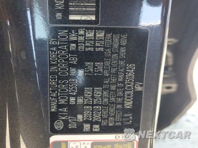 Zdjęcie 12 z 12 samochodu: 2018 KIA NIRO EX VIN:KNDCC3LCXJ5136426 - miniatura