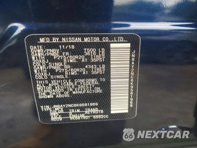 Zdjęcie 13 z 13 samochodu: 2019 NISSAN ARMADA SL VIN:JN8AY2NC6K9581969 - miniatura