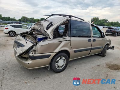Trzecie zdjęcie samochodu z tyłu: 2001 CHEVROLET VENTURE VIN:1GNDX03E71D206518 - miniatura