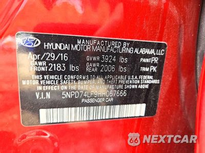 Zdjęcie 12 z 12 samochodu: 2017 HYUNDAI ELANTRA SE VIN:5NPD74LF9HH067666 - miniatura