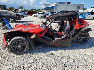 Trzecie zdjęcie samochodu z tyłu: 2015 POLARIS SLINGSHOT SL VIN:57XAAPFA1F5104221 - miniatura