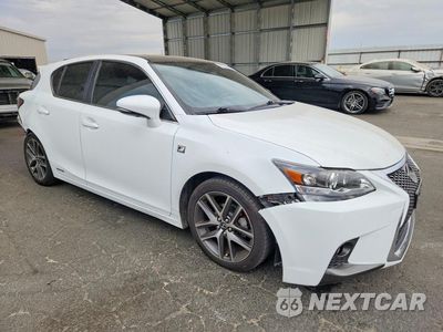 Czwarte zdjęcie samochodu z boku: 2017 LEXUS CT 200 VIN:JTHKD5BH6H2294080 - miniatura