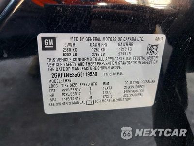 Zdjęcie 14 z 14 samochodu: 2016 GMC TERRAIN SLE VIN:2GKFLNE35G6119539 - miniatura