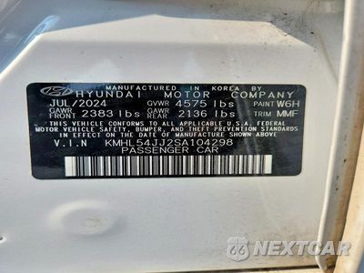 Zdjęcie 12 z 12 samochodu: 2025 HYUNDAI SONATA HYBRID LIMITED VIN:KMHL54JJ2SA104298 - miniatura