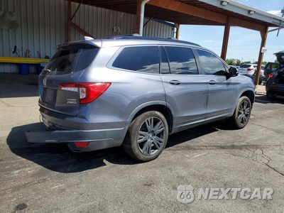 Trzecie zdjęcie samochodu z tyłu: 2022 HONDA PILOT SE VIN:5FNYF6H25NB046037 - miniatura